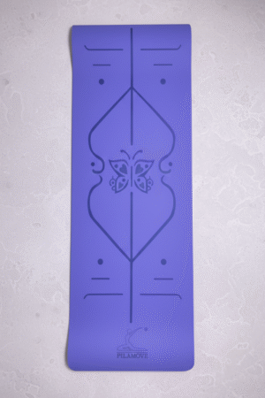 Mata 6 mm dwustronna fioletowy jasny i fioletowy ciemny